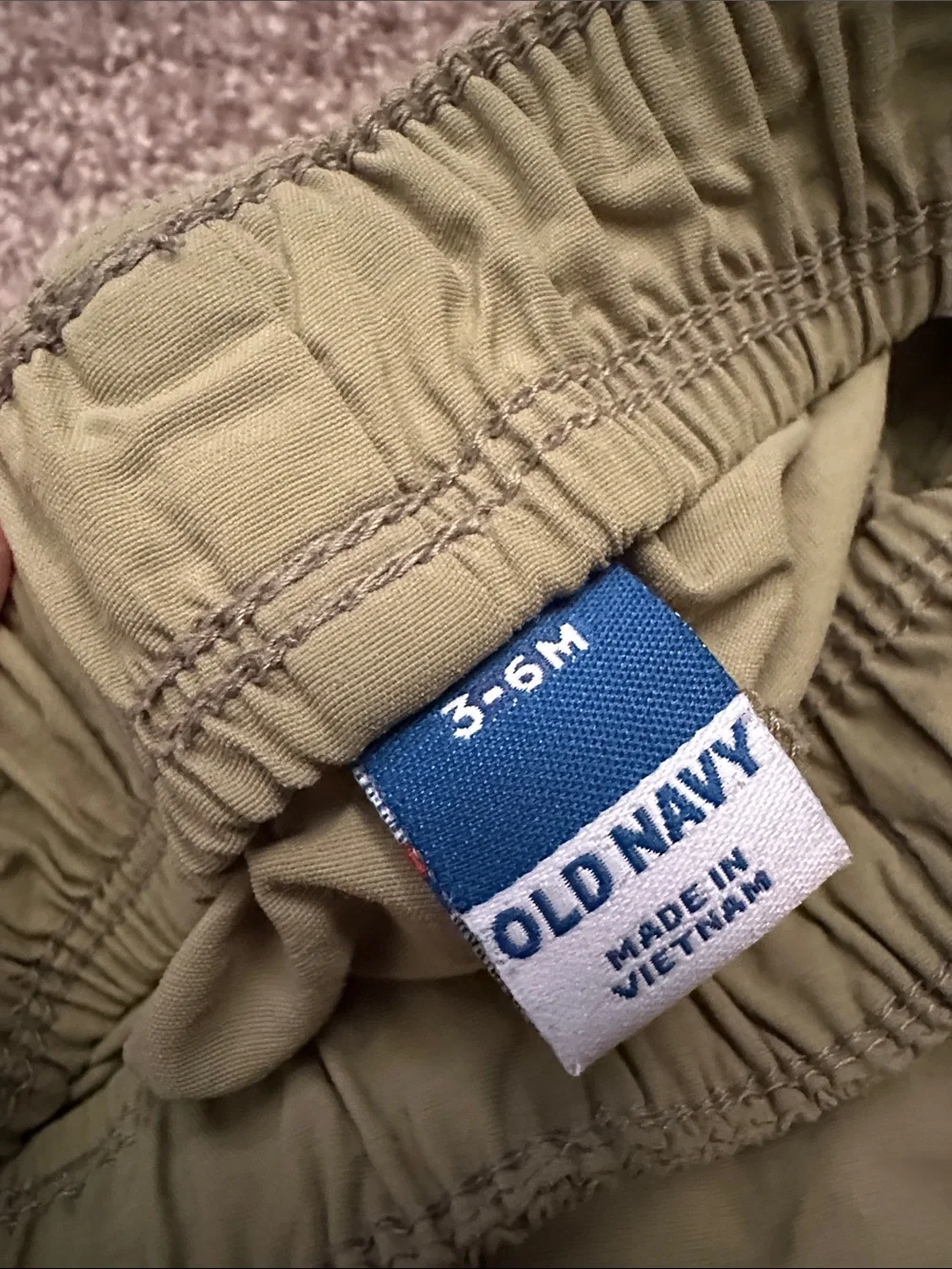 Old Navy Cargo Shorts Size 3-6 months